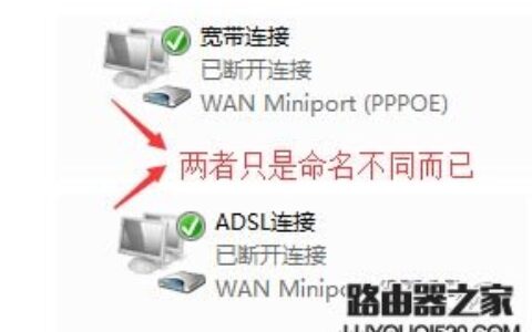 ADSL连接和宽带连接有什么区别？