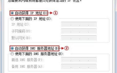 电脑动态IP地址设置