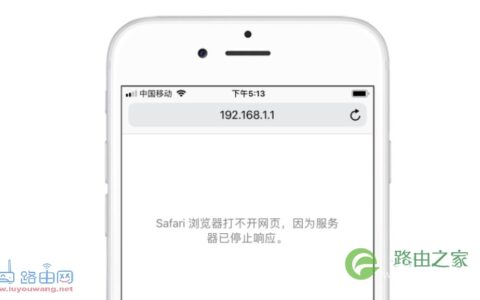 手机无法打开登录192.168.1.1怎么办？