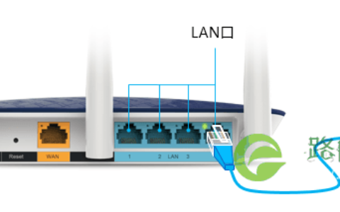 路由器与电脑连接图示