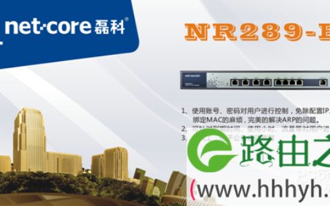 磊科首推 城中村网络专用路由NR289-E
