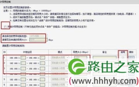 路由器公用网络的控制及限速设置步骤