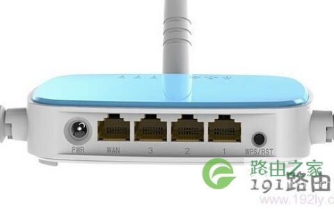 路由器上的WAN口与LAN口