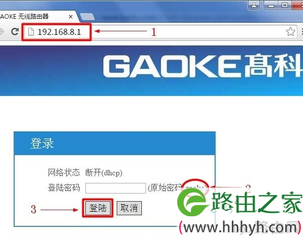 高科(GAOKE)路由器设置无线网络详细步骤 - 路由器大全