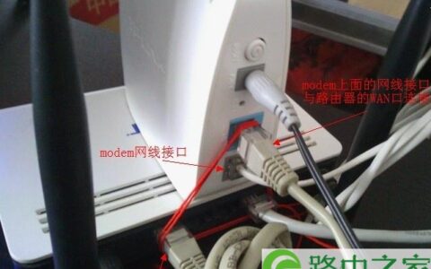 modem猫和路由器的连接