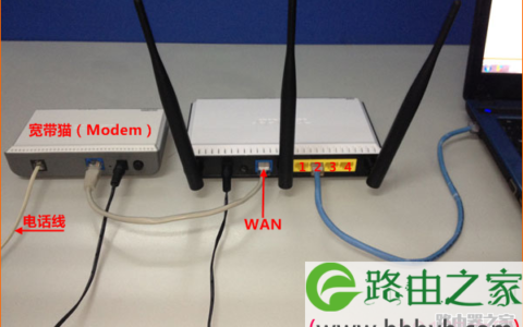 宽带是电话线接入时，腾达路由器正确连接方式