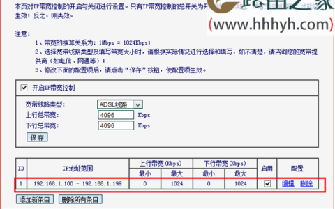 Mercury水星无线路由器限速(限制所有电脑)设置教程
