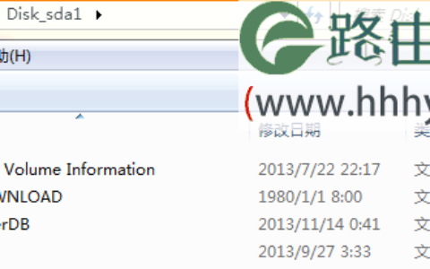 腾达(Tenda)F306无线路由器共享存储设置方法