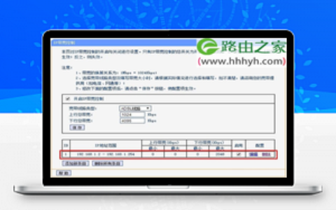 TP-Link TL-WR842N路由器IP宽带控制(限制网速)设置上网