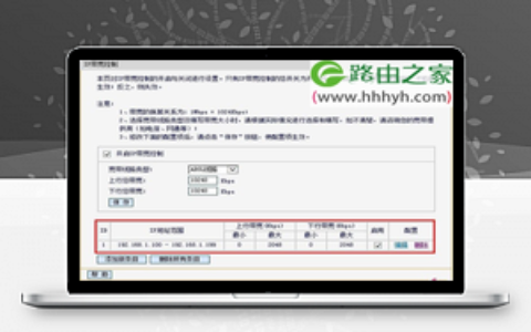 Fast迅捷无线路由器限速设置教程