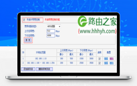 TP-Link TL-WR740N路由器限制网速(IP宽带控制)设置上网