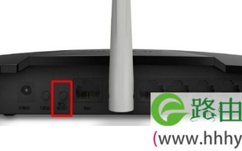 水星MW316R路由器中的WPS/RESET按钮