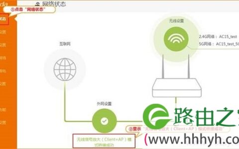 腾达(Tenda)AC15路由器无线信号放大(Client+AP)设置