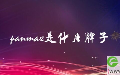 panmax是什么牌子