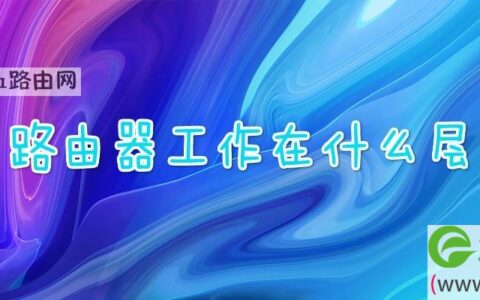 路由器工作在什么层