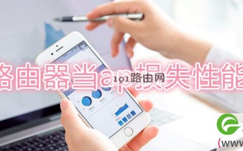 路由器当ap损失性能吗