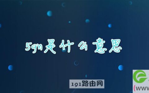 5gn是什么意思