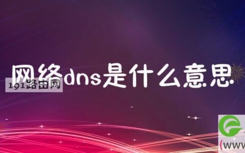 网络dns是什么意思