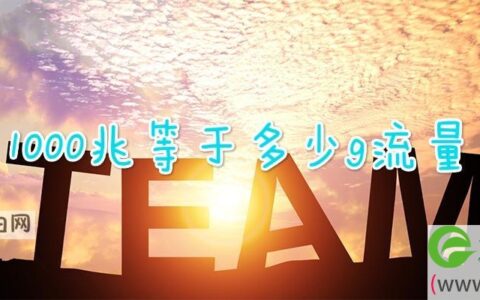 1000兆等于多少g流量