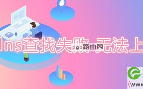 dns查找失败 无法上网