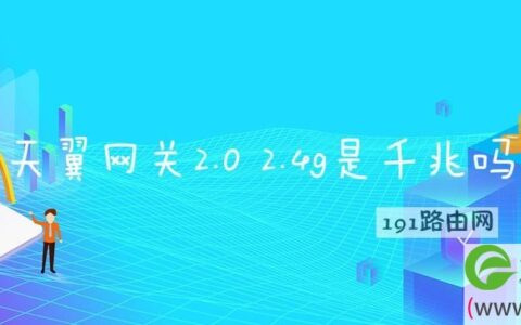天翼网关2.0 2.4g是千兆吗