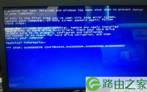 高手支招安装系统蓝屏的解决方法(图)
