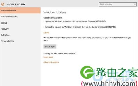 Windows10正式版10586.122升级失败解决方法(图)