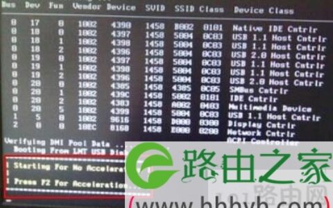 重装系统提示Starting for no acceleration解决方法