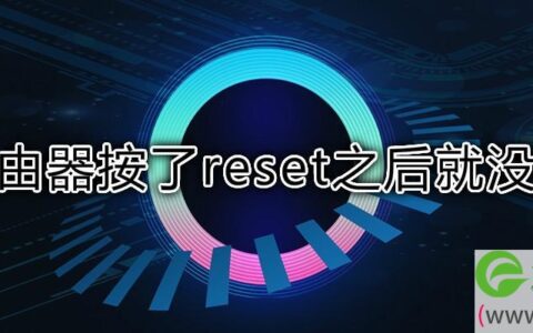 路由器按了reset之后就没网了