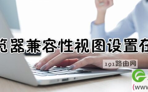 浏览器兼容性视图设置在哪