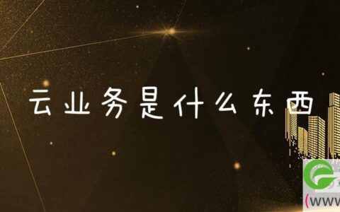 云业务是什么东西(图文)