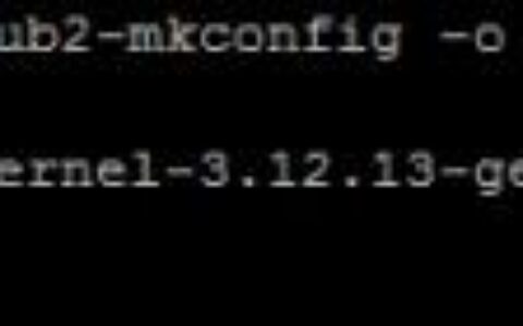 Gentoo系统安装步骤教程