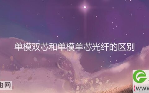 单模双芯和单模单芯光纤的区别