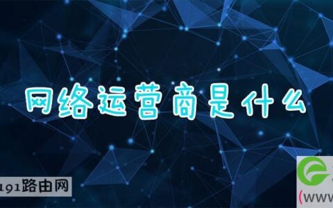 网络运营商是什么