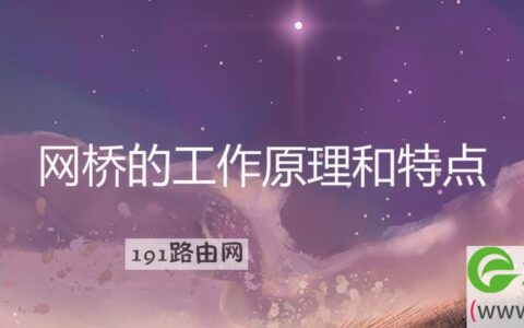 网桥的工作原理和特点