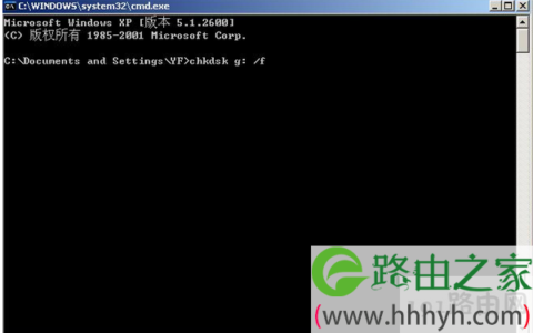 命令提示符窗口