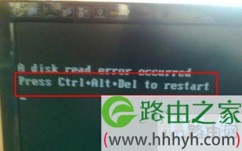 Win7系统开机黑屏提示Press Ctrl+Alt+Del torestart(图)