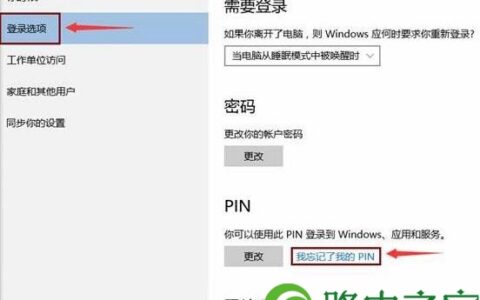 Windows10系统忘记PIN码解决方法(图)
