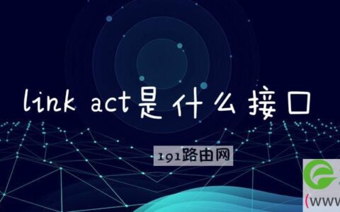 link act是什么接口