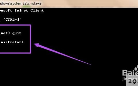 telnet命令,Telnet远程登录使用教程