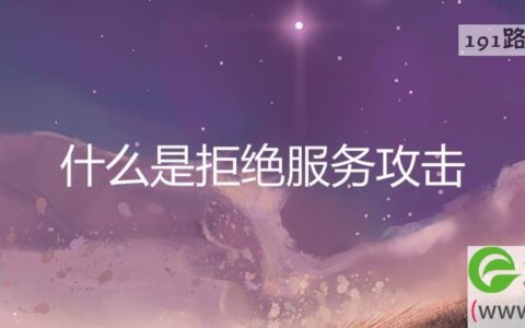 什么是拒绝服务攻击