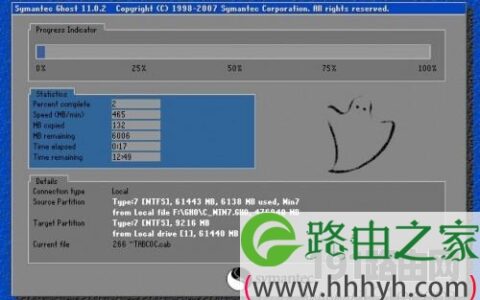 大白菜不进PE系统手动运行ghost教程