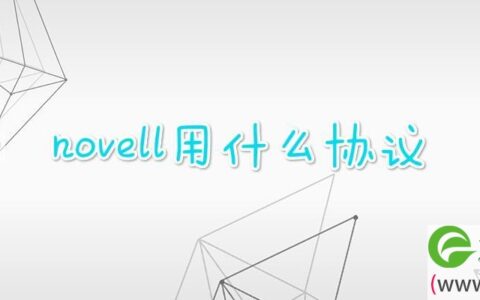 novell用什么协议