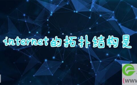 internet的拓扑结构是