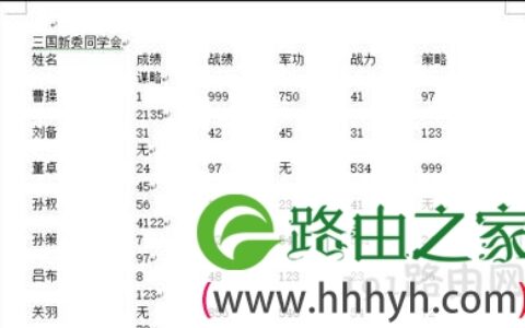 Word文档中表格边框的去除方法