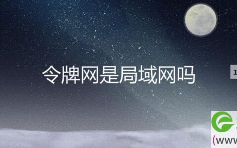 令牌网是局域网吗