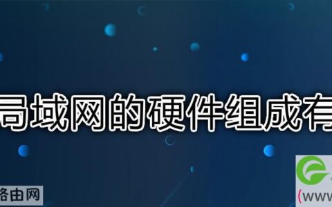 局域网的硬件组成有