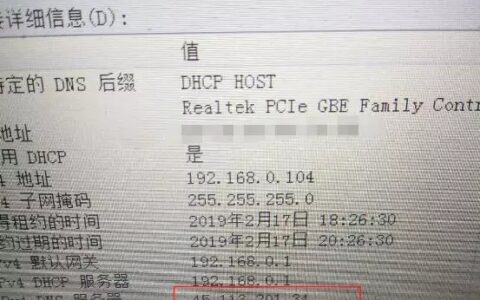 如何查看电脑获取的dns是多少