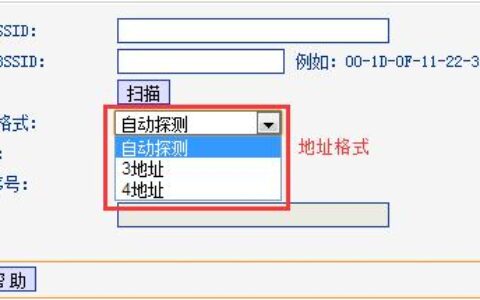 tplink路由器在WDS桥接组网时候如何确定路由器之间通信的地址格式