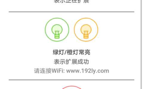 根据扩展器指示灯状态，判断设置是否成功